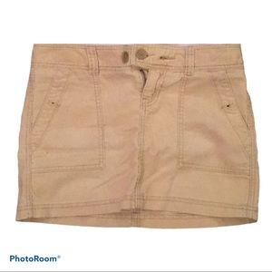 Abercrombie & Fitch Corduroy Mini- Skirt